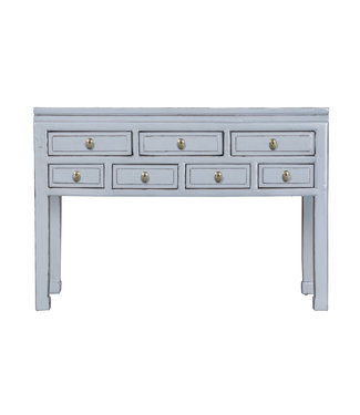 Fine Asianliving Antique Chinese Console Cloud Grey W121xD45xH78cm