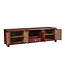 Chinese TV Meubel Rood Bamboe B190xD56xH56cm