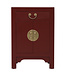 Chinese Bedside Table Scarlet Rouge - Orientique Collection W42xD35xH60cm