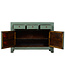 Buffet Chinois Ancien Menthe Haute Brillance L128xP40xH92cm