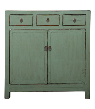 Fine Asianliving Credenza Cinese Antica Menta Lucida L102xP40xA107cm