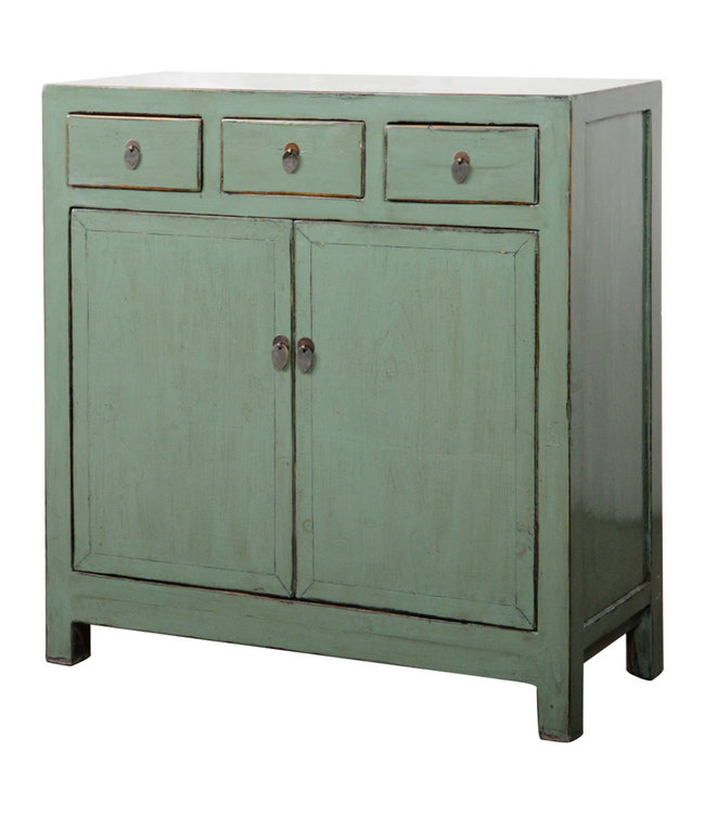 Antique Chinese Sideboard Mint High Gloss W102xD40xH107cm