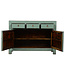 Buffet Chinois Ancien Menthe Haute Brillance L128xP40xH91cm