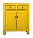 Antique Chinese Cabinet Yellow High Gloss W76xD40xH93cm