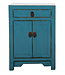 Chinese Bedside Table Blue High Gloss W42xD32xH60cm