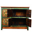 Armadio Tibetano Antico Dipinto a Mano L120xP40xH100cm