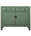 Credenza Cinese Antica Menta Lucida L107xP40xA105cm