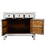 Credenza Cinese Antica Bianca Lucida L101xP39xA88cm