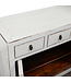 Antique Chinese Sideboard White High Gloss W101xD39xH88cm