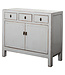 Credenza Cinese Antica Bianca Lucida L101xP39xA88cm