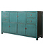 Antique Chinese Sideboard Teal High Gloss W185xD45xH98cm