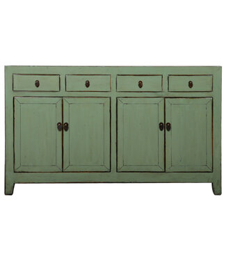 Fine Asianliving Credenza Cinese Antica Menta Lucida L153xP40xA92cm