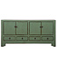 Mobile TV Cinese Antico Menta Lucido L138xP40x61cm