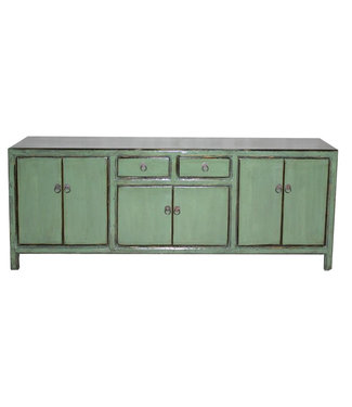 Fine Asianliving Chinese TV Cabinet Mint High Gloss W152xD39xH59cm