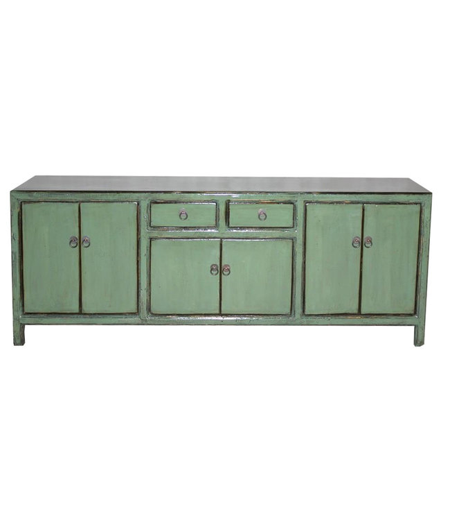 Mueble TV Oriental Menta Alto Brillo An152xP39xAl59cm