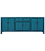 Chinese TV Cabinet Blue High Gloss W150xD38xH59cm