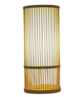 Fine Asianliving Lampada da Tavolo in Bambù - Maya L22xP22xA41cm