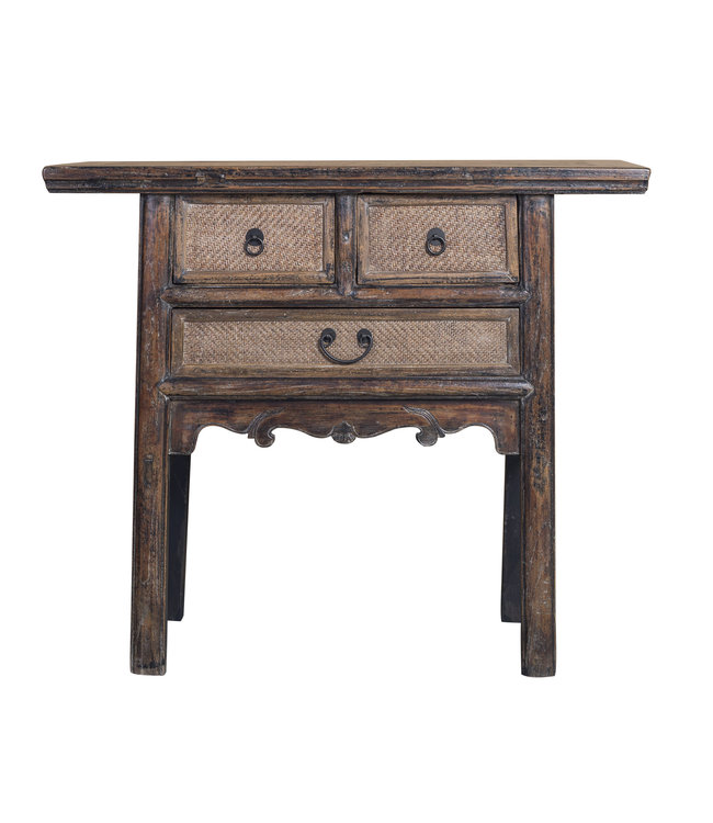 Antique Chinese Console Table Bamboo W100xD45xH86cm