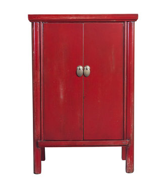 Fine Asianliving Chinese Kast Rood B59xD40xH87cm