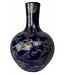 Fine Asianliving Chinesische Vase Blau Dragons Gold Handgefertigt D41xH57cm