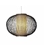 Fine Asianliving Bamboe Hanglamp Zwart Simon D40xH33cm