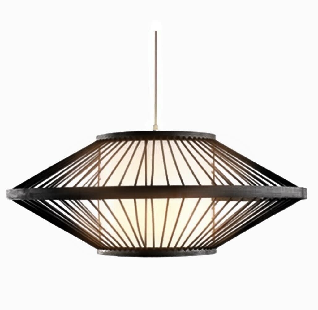 GOED & MOJO Bali hanglamp van bamboe, 87 cm