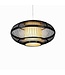 Bamboo Pendant Lamp Black Ceiling Lampshade Handmade - Jake