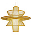 Lámpara de Techo Colgante de Bambú Nina P50xAlt35cm