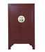 Armoire Chinoise Scarlet Rouge - Orientique Collection L70xP40xH120cm