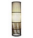Fine Asianliving Bamboo Floor Lamp Black D28xH100cm Levi