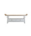 Chinese TV Stand Bench Greige Qiaotou W140xD38xH55cm