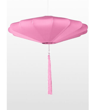 Fine Asianliving Chinese Lampion Roze Zijde D50xH25cm