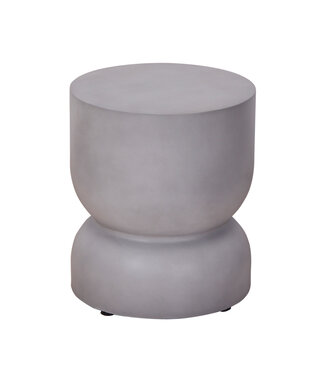 Fine Asianliving Bijzettafel Beton - Flint D35xH44cm