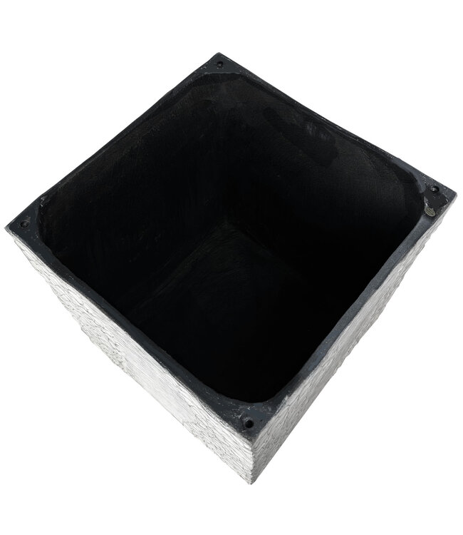 Table Basse Béton Imitation Bois - Brynn D35xH44cm