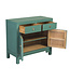 Chinese Cabinet Pine Green - Orientique Collection W90xD40xH80cm