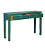 Mesa Consola China Verde Azulado - Orientique Colección An120xP35xAl80cm