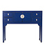Fine Asianliving Chinesischer Konsolentisch Nachtblau - Orientique Kollektion B100xT26xH80cm