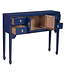 Console Chinoise Bleu Nuit - Orientique Collection L100xP26xH80cm