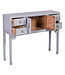 Console Chinoise Gris Pastel - Orientique Collection L100xP26xH80cm