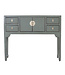PREORDER WEEK 19 Chinese Console Table Olive Grey - Orientique Collection W100xD26xH80cm