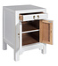 Table de Chevet Chinoise Blanche Neige - Orientique Collection L42xP35xH60cm
