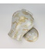 Chinese Ginger Jar White Dragon Hand-Painted D29xH46cm