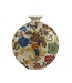 Chinese Vase Porcelain White Flowers Hand-Painted W32xD12xH34cm