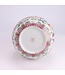 Chinesische Vase Porzellan Weiß Handgemalt D22xH31cm