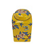 Chinesischer Vase mit Deckel Porzellan Gelbe Blumen Handgemalt D12xH21cm