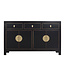 Fine Asianliving Buffet Chinois Onyx Noir - Orientique Collection L140xP35xH85cm