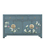 PREORDER WEEK 19 Chinese Sideboard Olive Grey Hand-Painted - Orientique Collection W140xD35xH85cm