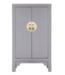 Chinese Cabinet Pastel Grey - Orientique Collection W70xD40xH120cm