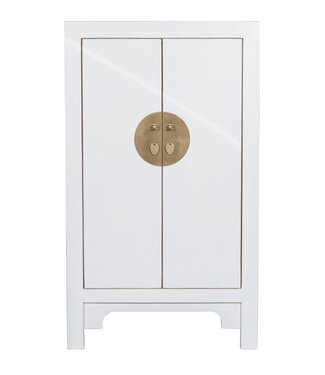 Fine Asianliving Armoire Chinois Blanche Neige - Orientique Collection L70xW40xH120cm