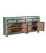 Chinese Sideboard Ash Green Hand-Painted - Orientique Collection W180xD40xH85cm